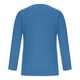 thumbnail image 5 of Mujeres Color sólido Casual Manga larga Bolsillo Media longitud Cardigan Tops Blusa Abrigo Pompotops  qwe21223, 5 of 6