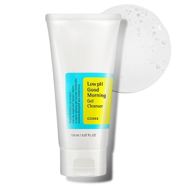 Gel limpiador COSRX de bajo pH para buenos días, 150 ml, piel sensible