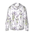 thumbnail image 3 of Fotbe Lavender Flowers Men's Women's UPF 50+ Sun Protection Jacket Hooded Cooling Shirt with Pockets Hiking Outdoor Performance-Medium, 3 of 9