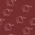 thumbnail image 1 of Ahgly Company Machine Washable Indoor Square Transitional Cranberry Red Area Rugs, 4' Square, 1 of 7