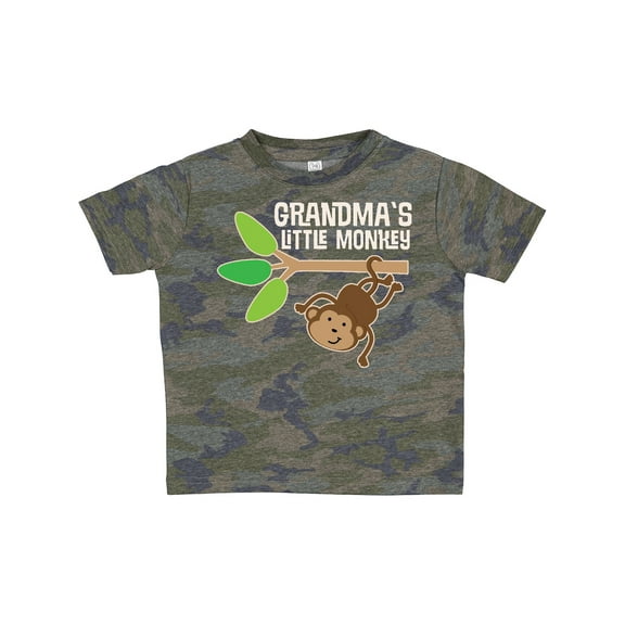 Inktastic Grandma's Little Monkey Grandchild Gift Toddler Boy or Toddler Girl T-Shirt