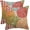Green/Orange/Red/Teal, variant on Navy Blue Green Pillow Covers 12x20 Inch Set of 2 Rustic Aqua Teal Orange Dahlia Floral Decorative Throw Pillows Farmhouse Geometric Flower Decor Lumbar Cover for Home Sofa Bedroom Outdoor