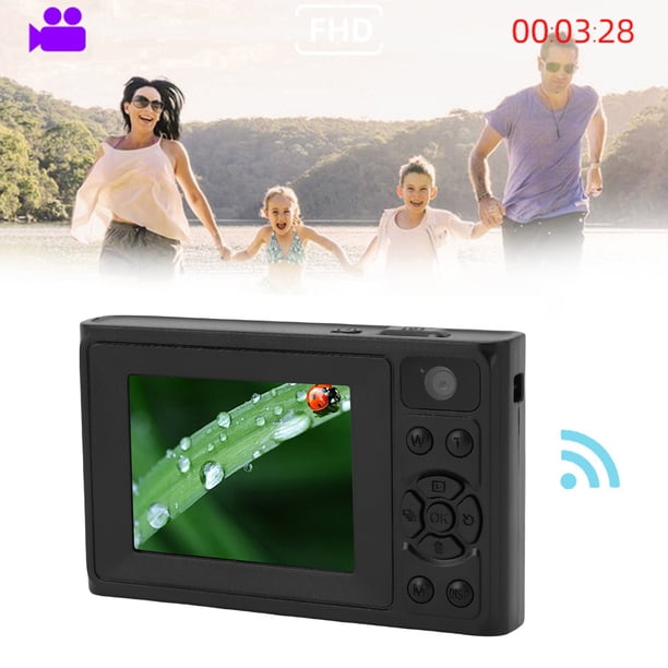 Cámara Digital De 48MP 1080p, Para Vlogging Estudiantil Para Niños, Adolescente Con Batería De 800 MAh, Diseño Ligero Para La Fotografía De Viaje En Interiores Al Aire