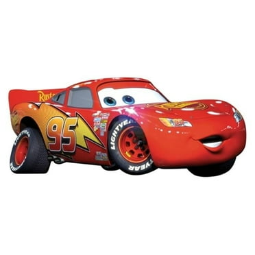 Roommates Rmk1518Gm Disney Pixar Cars Lightning Mcqueen Peel & Stick Giant Wall Decal