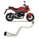 thumbnail image 5 of Tubo De Escape Medio De Motocicleta, Tubo De Silenciador Resistente, Tubo De Escape De Acero Inoxidable Más Suave Para Motocicleta Para Autociclo, 5 of 7