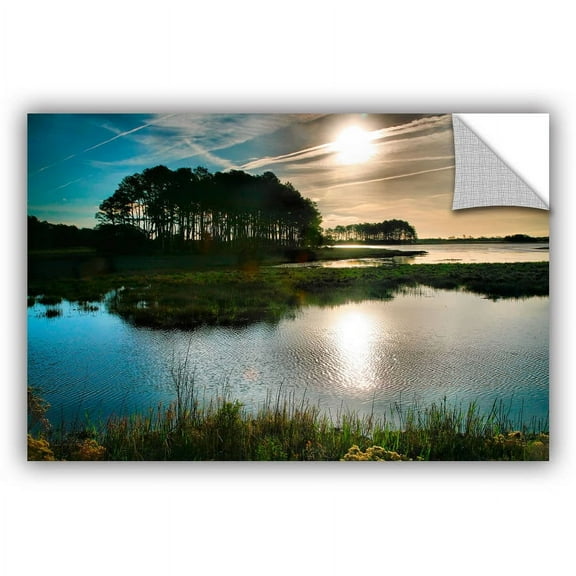 ArtAppealz Steve Ainsworth "Early Morning on Beach Drive I" Removable Wall Art