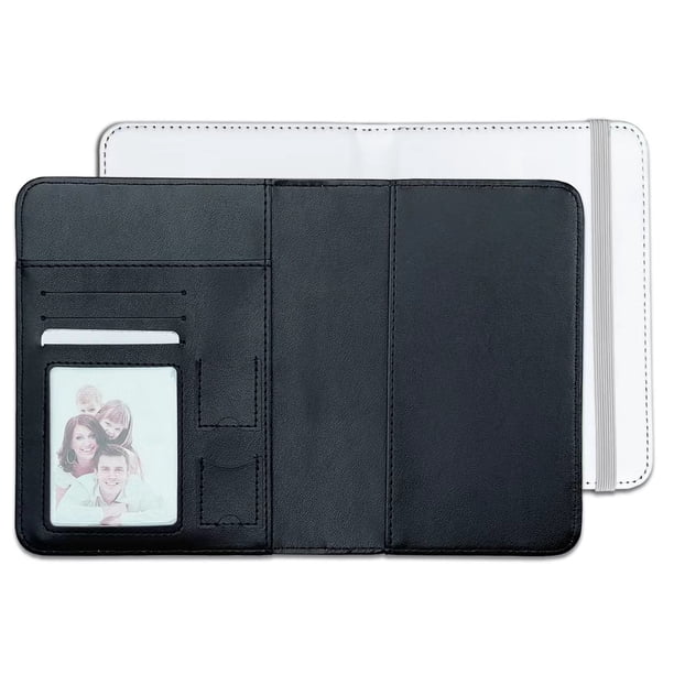 Libreta de sublimación por transferencia térmica en blanco Libreta de ahorros Porta libreta de ahorros Porta credencial de viaje Serie de transferencia térmica en blanco