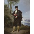 thumbnail image 2 of Manuel Cabral Aguado Bejarano 12x14 Gold Ornate Wood Frame and Double Matted Museum Art Print Titled - Seville Majo (C. 1850), 2 of 4