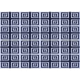 thumbnail image 1 of Ahgly Tapis Rectangulaire Lavable en Machine Intérieur Transitionnel Bleu Nuit, 2 Pieds x 5 Pieds, 1 of 7