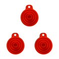 thumbnail image 2 of Wosthever Embudo plegable: multifuncional, práctico y que ahorra espacio, rojo Type1 NO1, 2 of 6