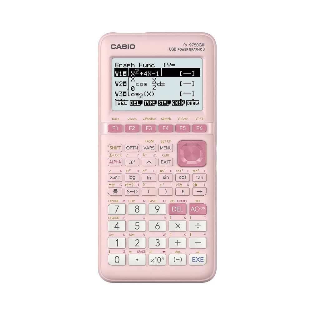 Casio FX9750GlllPK Graphing Calculator, Natural Textbook Display