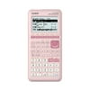 Casio FX-9750Glll-PK Graphing Calculator, Natural Textbook Display, Pink