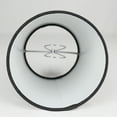 thumbnail image 4 of Meriville Set of 6 Black Faux Silk Clip On Chandelier Lamp Shades, 4-inch by 5-inch by 5-inch, 4 of 5