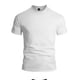 thumbnail image 4 of Tops para hombre, blusas y camisas de cuello redondo y manga corta para hombre, camisetas deportivas de secado rápido de color liso, de moda, de manga corta, ajustadas, informales., 4 of 5