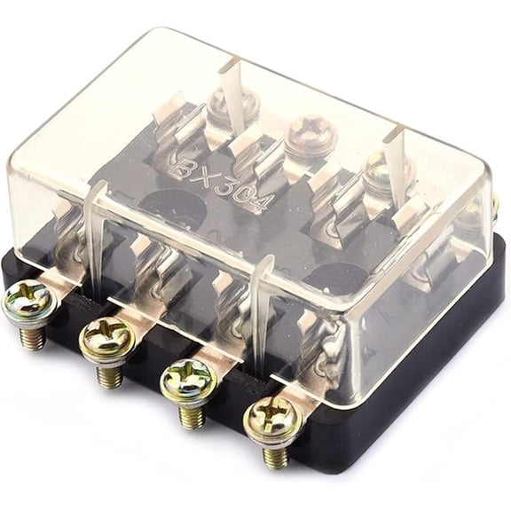 Fuse Automobile Fuse Block BX304 AGC & JSO 4-Way Car Fuse Box/Holder/Block Vehicle use Fuse