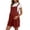 Orange, variant on Womens Maternity Overalls Shorts Pregnancy Casual Loose Sleeveless Adjustable Comfy Jumpsuits Romper Orange L