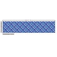 thumbnail image 2 of Ambesonne Blue Fabric by the Yard Upholstery, Rectangles in Blue Shades Art, 5 Yards, Blue Pale Blue and Aqua, 2 of 4