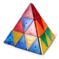 thumbnail image 6 of TYTAN Magnetic Tiles 100-Piece Building Set by ZURU – Colourful STEM Construction Toy with Assorted Shapes, for Kids Ages 3+, 6 of 7