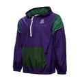 thumbnail image 7 of Unisex Mitchell & Ness  Purple Milwaukee Bucks Hardwood Classics Team OG 3.0 Anorak Half-Zip Windbreaker Jacket, 7 of 7