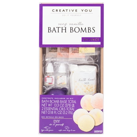 Creative You D.I.Y. Very Vanilla Bath Bombs (Best Way To Color Bath Bombs)