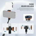thumbnail image 6 of Neewer PA992 57.9" Selfie Stick Tripod - Metal w/Phone Holder & Remote for iPhone/Android, Black, 6 of 8