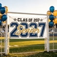 thumbnail image 5 of Class of 2027 Graduation Flags Classroom, Polyester Large Banner Decorations, Easy Hang Store Transport Flag, S*chool Group Celebration Indoor Outdoor Display, 5 of 6