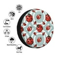 thumbnail image 5 of Bingfone Insects Spare Tire Cover Weatherproof Universal Wheel Protectors For Rv Camper Travel Trailer Suv Truck 14 Inch, 5 of 9