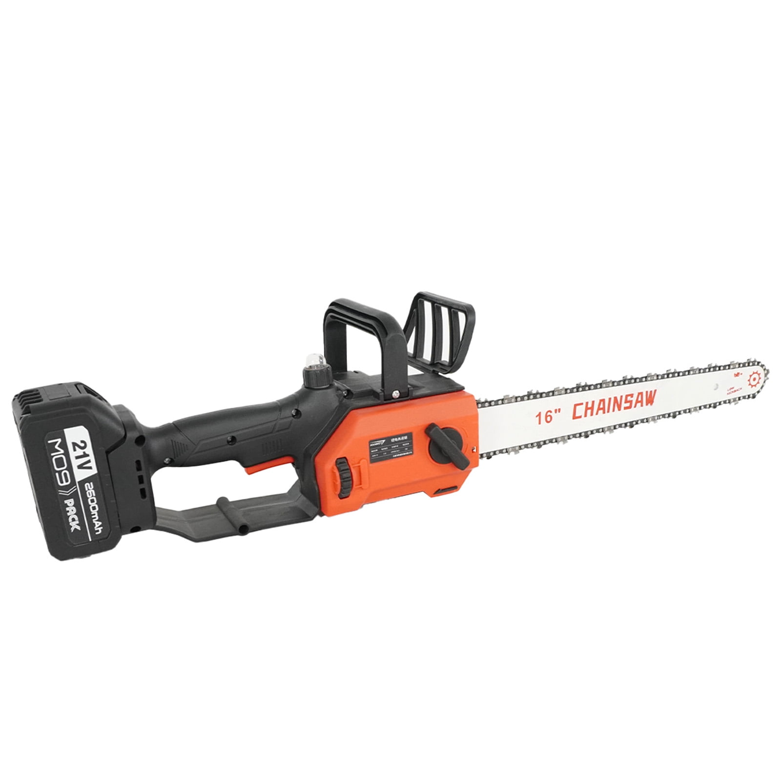 SUSUZI 16 Inch Cordless Chainsaw, 21V Brushless Electric Handheld Saw, 2x4.0Ah Batteries, Auto Oiler & Tool-Free Tension for Tree Trimming Wood Cutting
