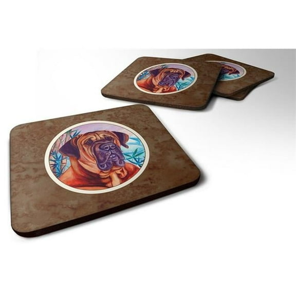 Tosa Inu Foam Coaster, Set of 4