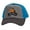 Turqouise/Charcoal, variant on Gravity Threads Surf Beach Low Profile Adjustable Hat, Turqouise Charcoal