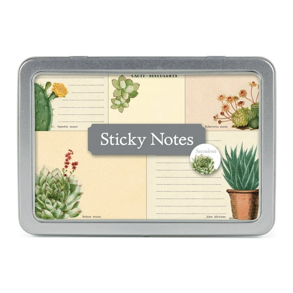 Cavallini Papiers Cavallini Notes Collantes Succulentes