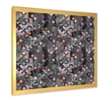 thumbnail image 2 of Designart 'Geometry Pink Stars With Intersecting Circles' Modern Framed Art Print, 2 of 4