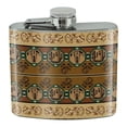 thumbnail image 1 of Southwest New Mexico Arizona Desert Cactus Lizard Stainless Steel 5oz Hip Drink Kidney Flask, 1 of 4