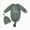 Green, variant on Newborn Infant Jumpsuit Newborn Knotted Sleeping Bag Fetal Hat Set Baby Pajamas Jumpsuit Long Sleeve Bodysuit Cute Newborn Clothes,Green Bodysuit, Bodysuit