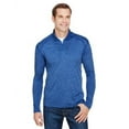 thumbnail image 2 of A4 N4010 Men's Tonal Space-Dye Quarter-Zip, 2 of 4