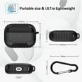 thumbnail image 7 of AirPods Pro Case, GMYLE Shockproof Protective Armor Heavy Duty Earbuds Case Cover Compatible for Apple AirPods Pro, 7 of 7