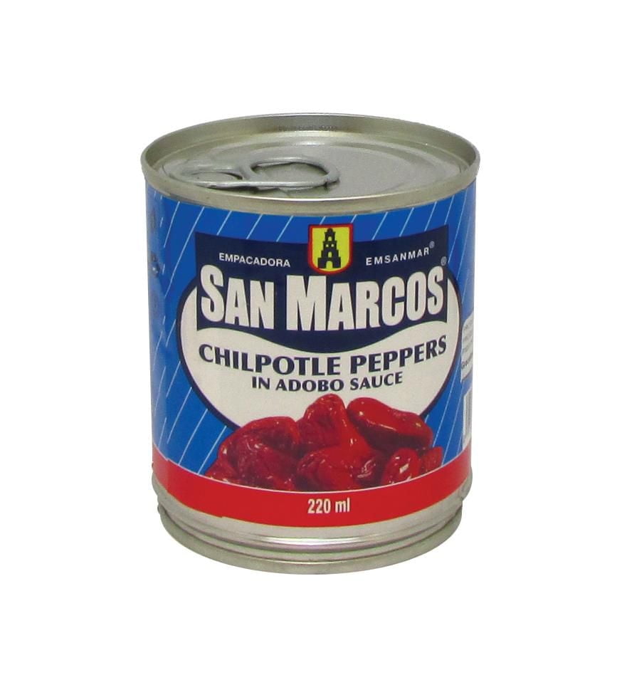 Piments chipotle San Marcos en sauce d'adobo