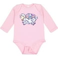 thumbnail image 3 of Inktastic Fluffy Sheep Family Boys or Girls Long Sleeve Baby Bodysuit, 3 of 5