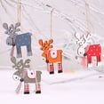 thumbnail image 4 of Colgante de árbol pintado de Navidad, decoración colgante de árbol de Navidad para decoración de Navidad, decoración de fiesta de boda Namotu CPB-CJZ524, 4 of 6