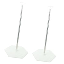 Hemobllo Balloon Column Kit, White Metal and Plastic, Easy Assembly for Parties 2Sets