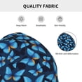 thumbnail image 5 of Fuzoiu Blue Butterfly Print Winter Beanie Hat for Men & Women,Warm Knit Cap,Women Windproof Watch Hat,Knit Warm Unisex Beanie, 5 of 7