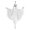 🔥 D_New, variant on KITTEHIGM Halloween Ghost Hanging Ornament with Hand Bones Cute and Scary Expressions for Halloween Party Door Window Ceiling and Indoor Decoration Display