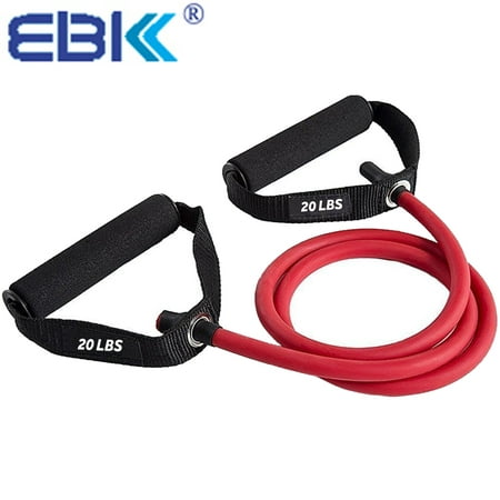 Resistance Bands Resistance Tubes with Foam Handles, Exercise Cords For arms biceps leg abs Strength Training