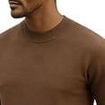 thumbnail image 4 of Dxzfnsa Men's Knit T Shirts Mens Lightweight Short Sleeve Crew Neck Loose Stretchy Muscle Shirts Basic Solid Color Sport Tee Tops, 4 of 4