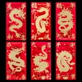 Camping Wrapping Paper Roll Large Size 2024 Year Of The Dragon Red camping-wrapping-paper-roll-large-size-2024-year-of-the-dragon-red