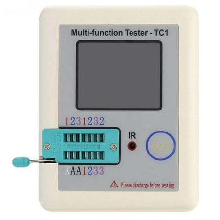 

Pocket-sized Multifunctional Transistor Tester with 1.8-inch TEF Screen for Diode Inductance Battery Resistance