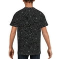 thumbnail image 5 of Wukai Spider Web Black Youth Unisex Short Sleeve T-Shirt for Boys, Girls, Teens, and Kids-Large, 5 of 7