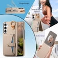 thumbnail image 5 of FOXDOCK Case for Samsung Galaxy S26 Pro, Multiple Stands, Ring Design, Wallet Function and Advanced Protection - Khaki, 5 of 5