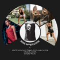 thumbnail image 7 of Womens Workout Tank Tops, Gothic Skull Drape Racerback Tank Tops Quick Dry Vest Sleeveless Athletic Yoga Gym, 7 of 7