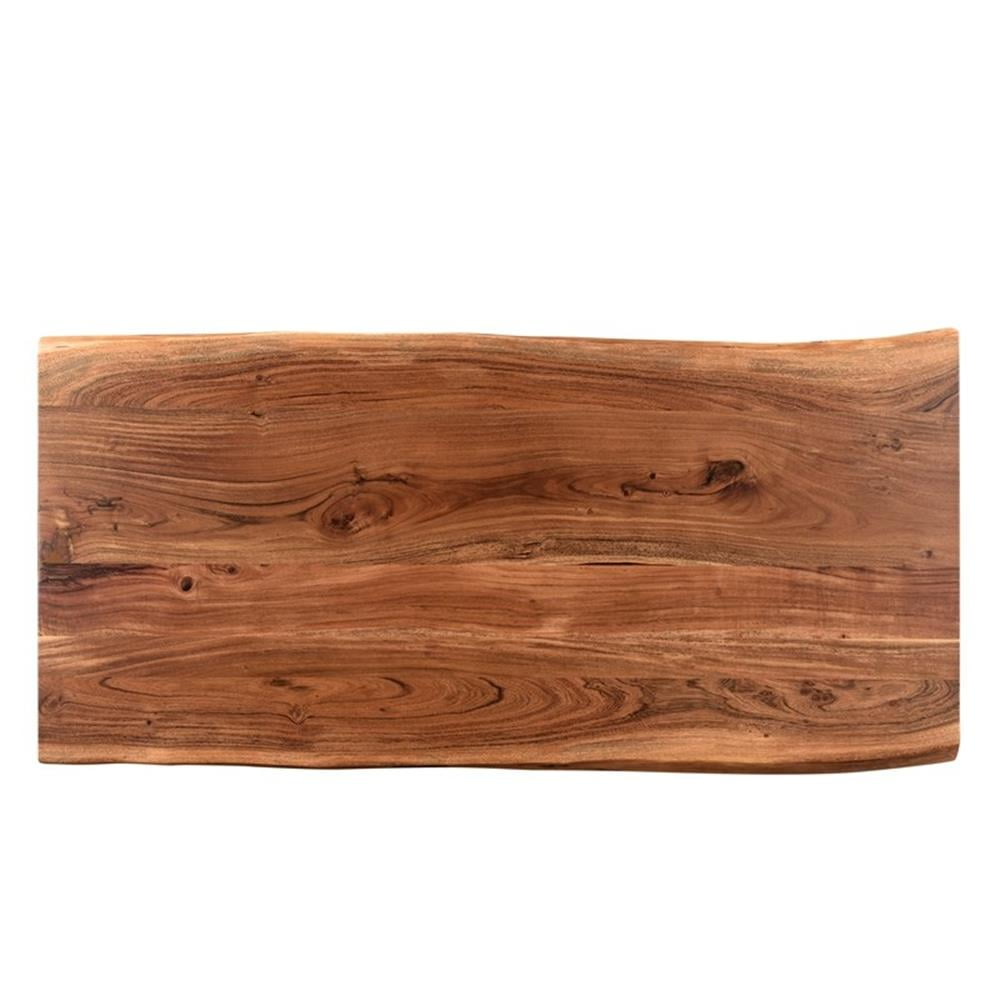 Pemberley Row Acacia Wood Brown Coffee Table Rectangular 51"W x 24"D Unassembled